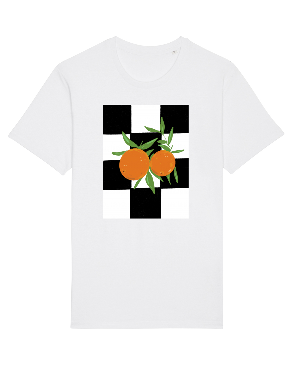 Tricou mânecă scurtă Unisex Rocker White
