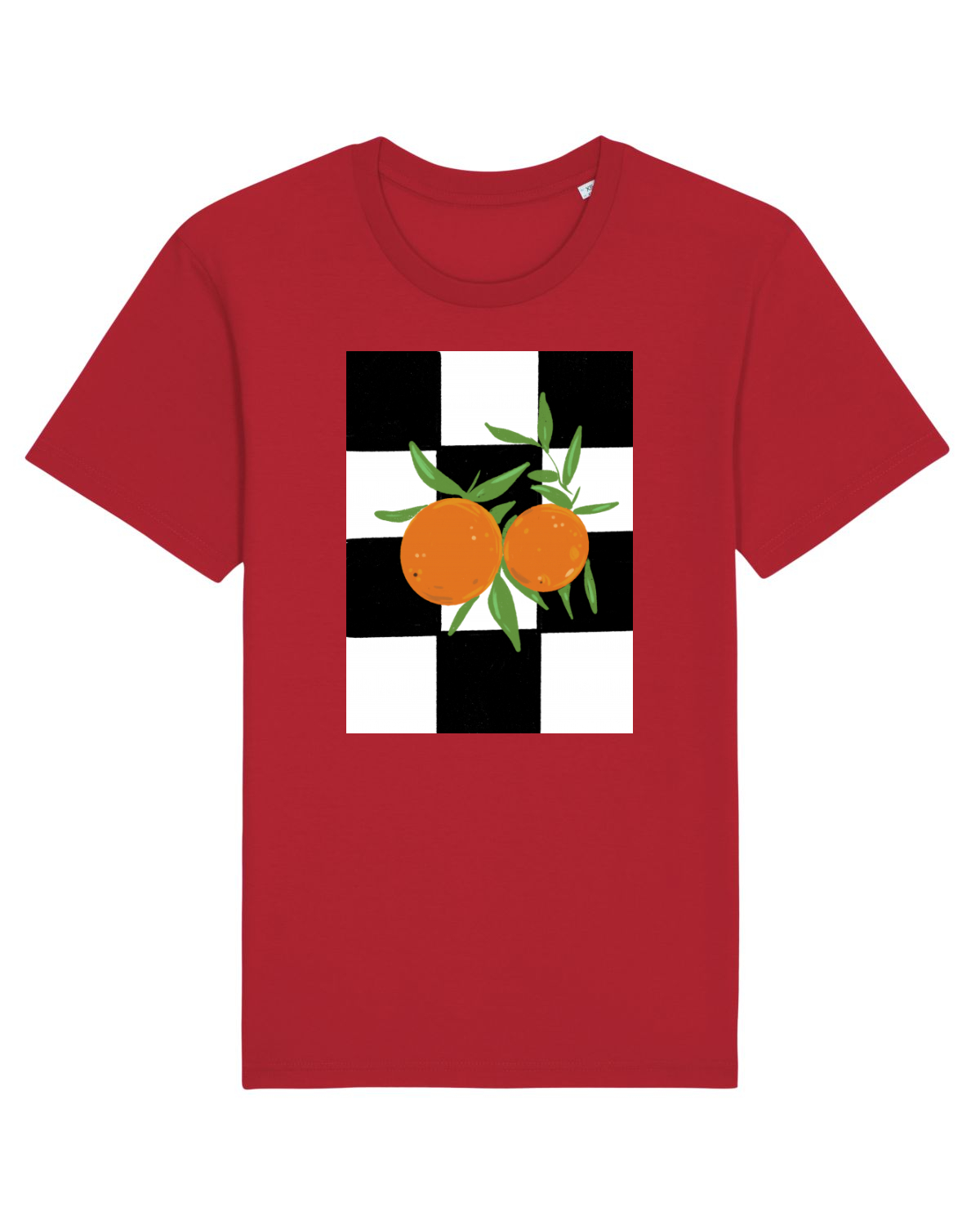 Tricou mânecă scurtă Unisex Rocker Red