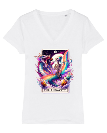 Audacity Tarot Mermaid Dragon White