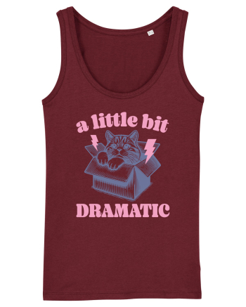 A Little Bit Dramatic Burgundy