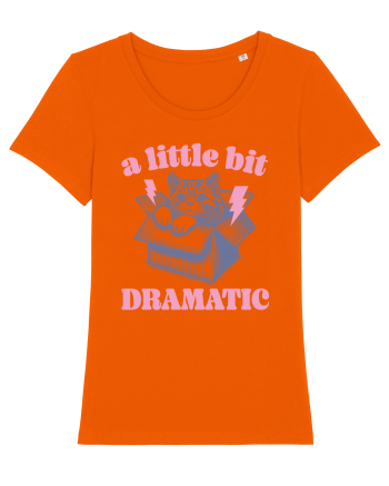 A Little Bit Dramatic Bright Orange