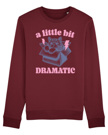 A Little Bit Dramatic Burgundy