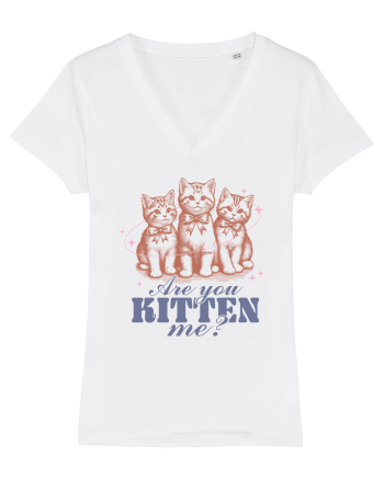 Are You Kitten Me? White