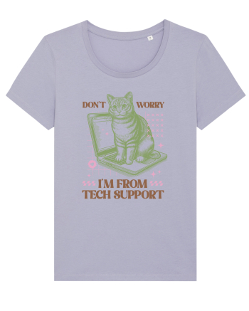 Don't Worry I'm Tech Support Lavender