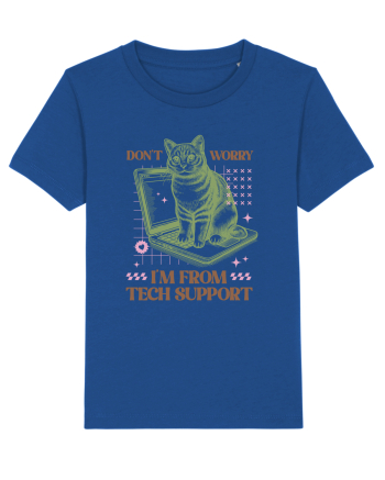Don't Worry I'm Tech Support Majorelle Blue