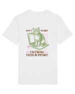 Don't Worry I'm Tech Support Tricou mânecă scurtă Unisex Rocker