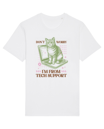 Don't Worry I'm Tech Support White