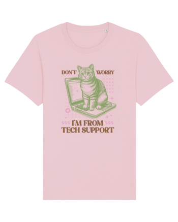 Don't Worry I'm Tech Support Cotton Pink
