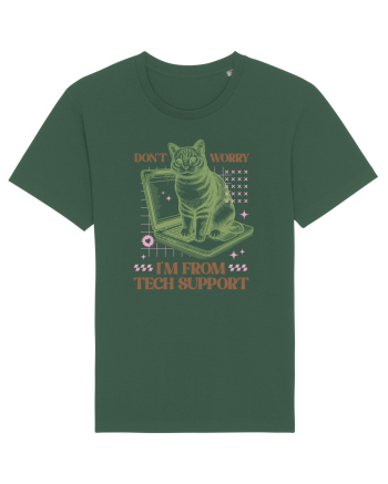 Don't Worry I'm Tech Support Bottle Green