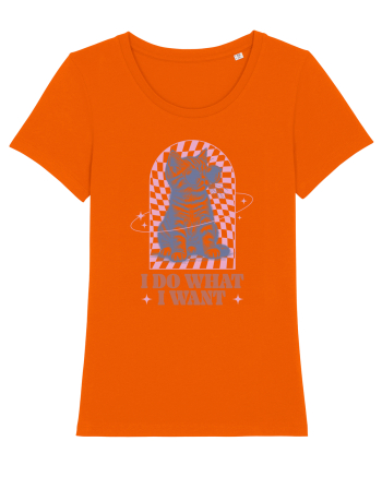 I Do What I Want Bright Orange