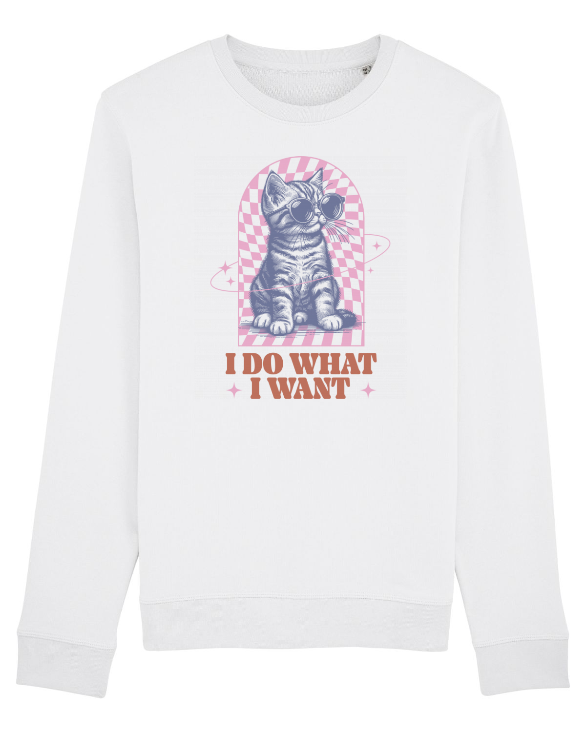 Bluză mânecă lungă Unisex Rise White