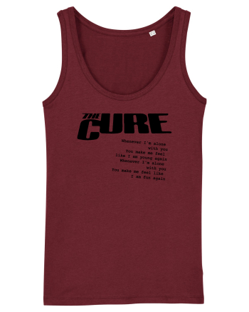 The Cure - black Burgundy