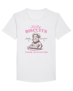 Kitty Biscuits Tricou mânecă scurtă guler larg Bărbat Skater