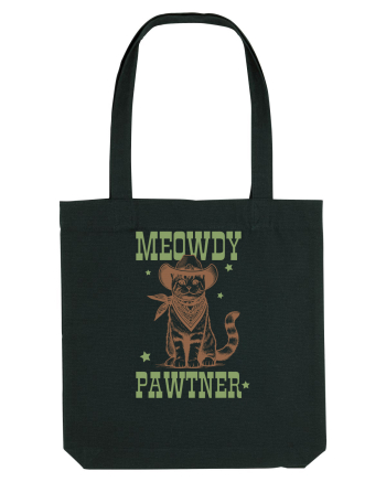 Meowdy Pawtner Black