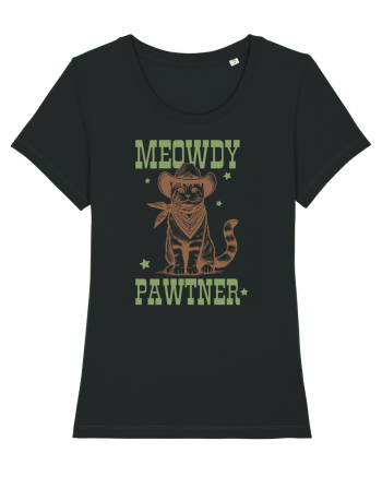 Meowdy Pawtner Black