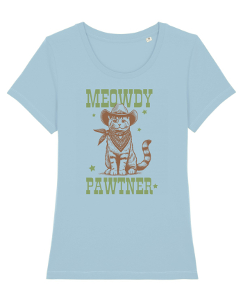 Meowdy Pawtner Sky Blue