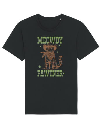 Meowdy Pawtner Black