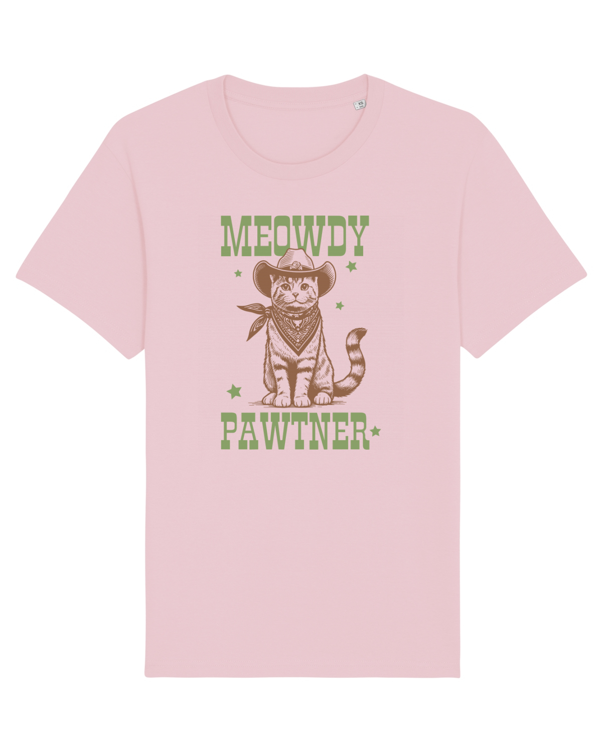 Tricou mânecă scurtă Unisex Rocker Cotton Pink