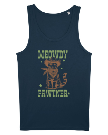 Meowdy Pawtner Navy