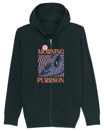 Not A Morning Purrson Black