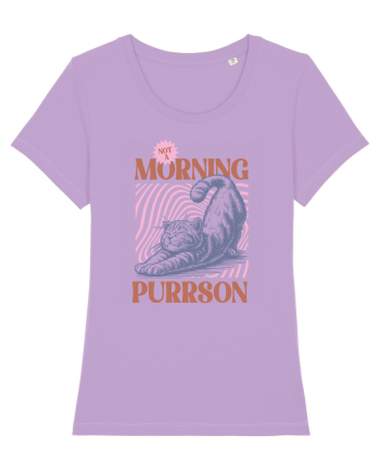 Not A Morning Purrson Lavender Dawn