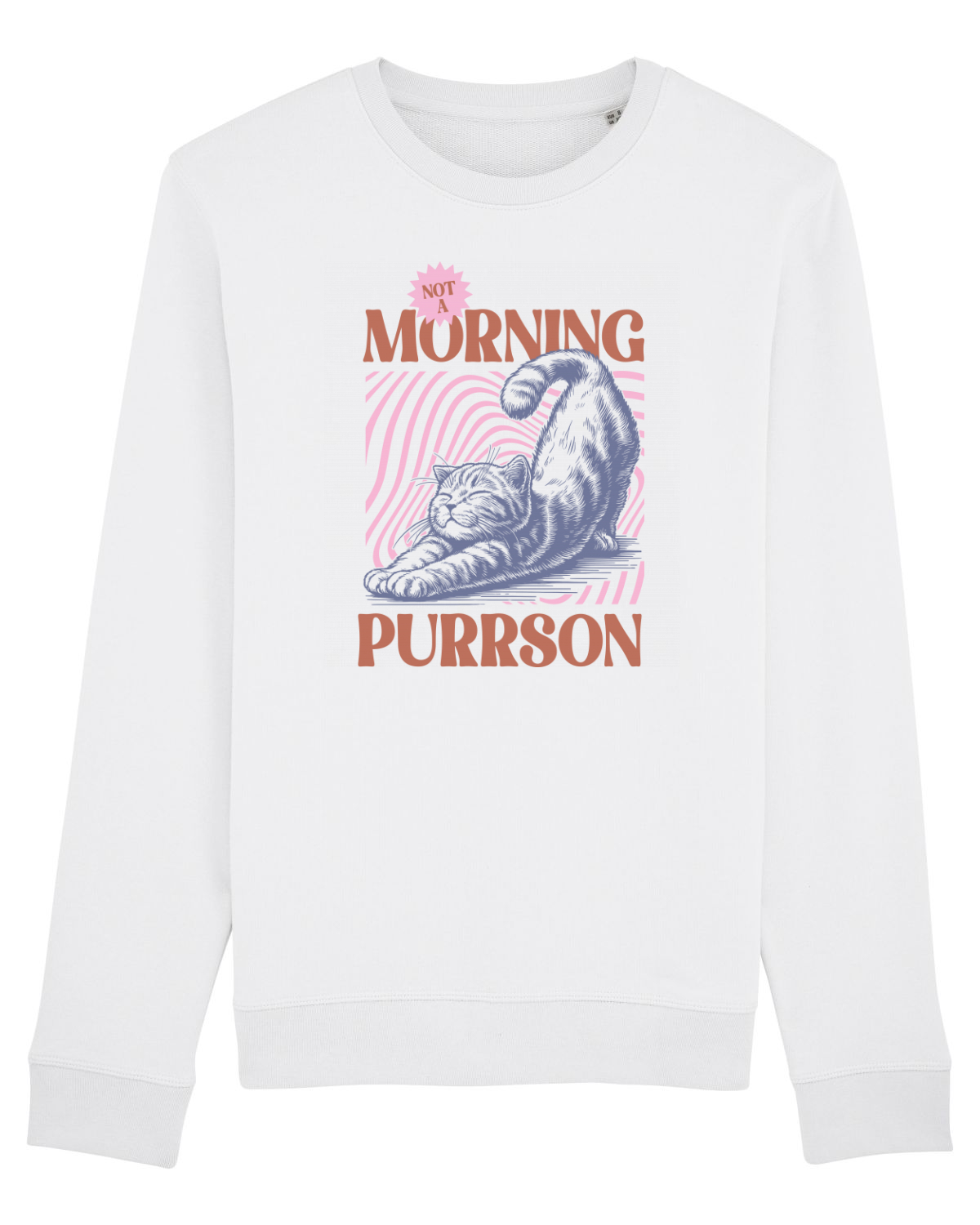 Bluză mânecă lungă Unisex Rise White