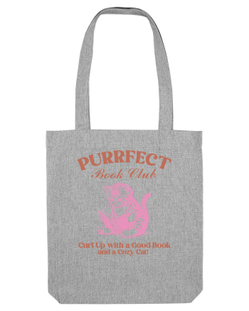 Purrfect Book Club Heather Grey