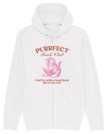 Purrfect Book Club White