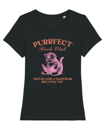Purrfect Book Club Black