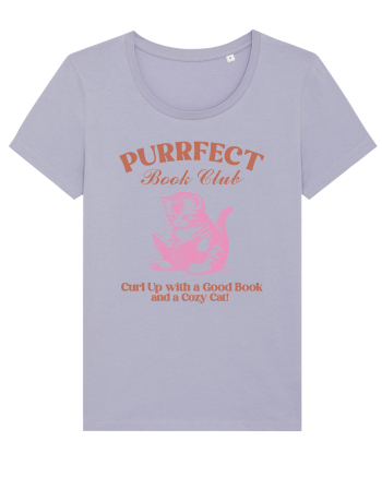 Purrfect Book Club Lavender