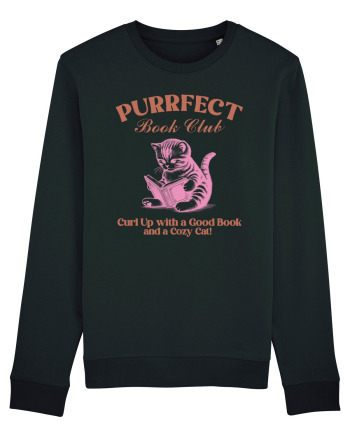 Purrfect Book Club Black
