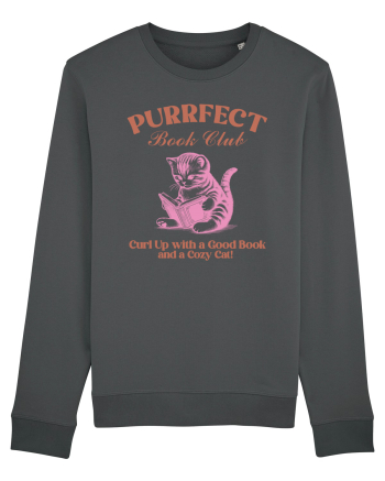 Purrfect Book Club Anthracite