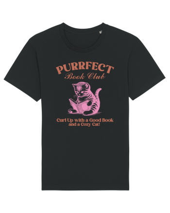 Purrfect Book Club Black