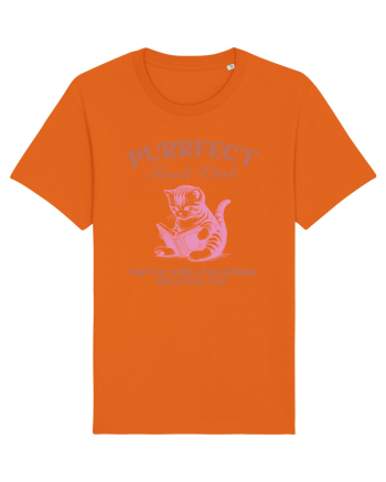 Purrfect Book Club Bright Orange