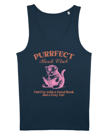 Purrfect Book Club Navy