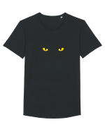Ochi de pisica Tricou mânecă scurtă guler larg Bărbat Skater