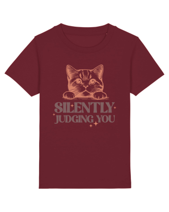 Silently Judging You Burgundy