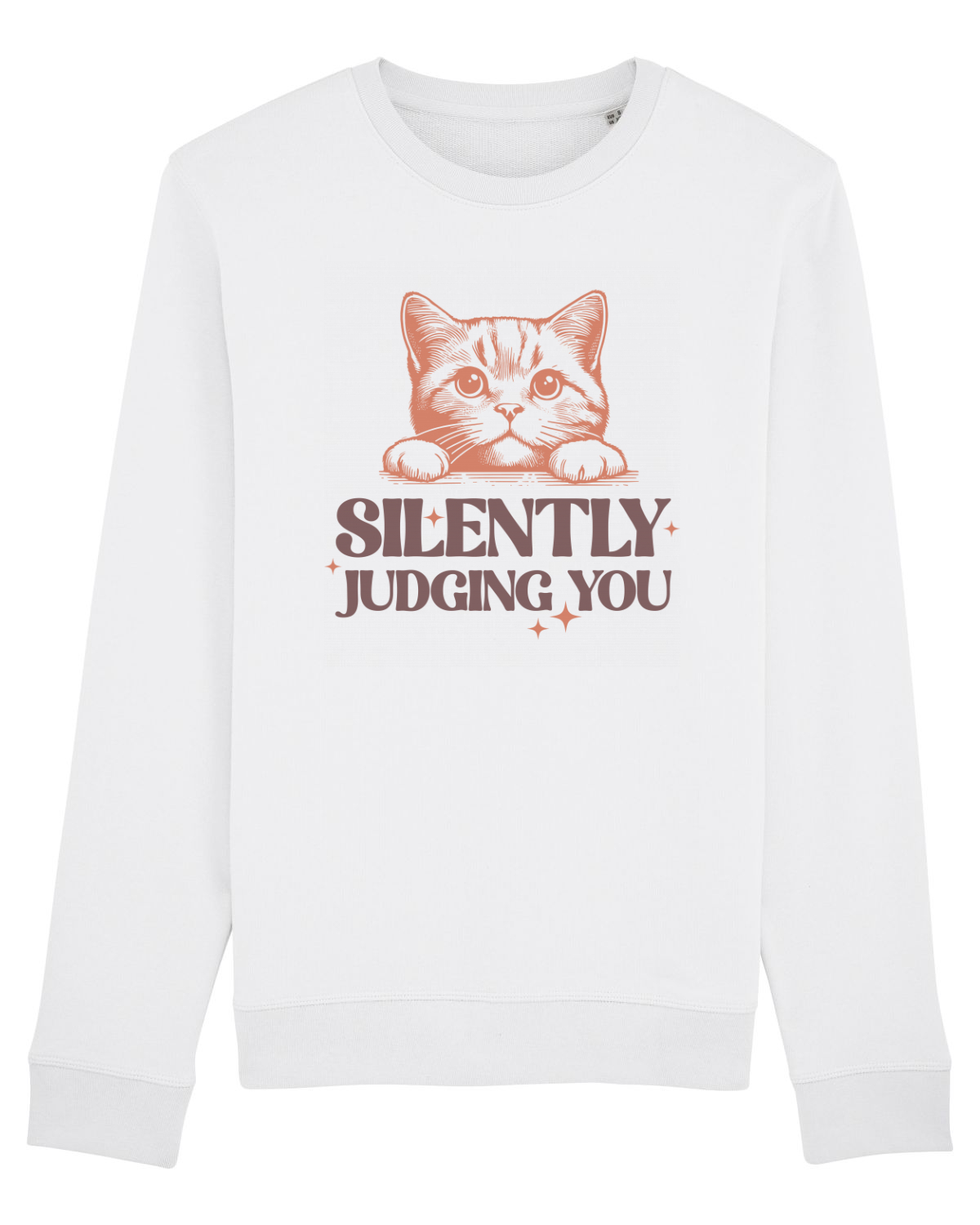 Bluză mânecă lungă Unisex Rise White