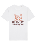 Silently Judging You Tricou mânecă scurtă Unisex Rocker