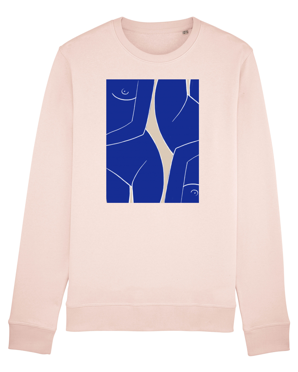 Bluză mânecă lungă Unisex Rise Candy Pink