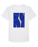 Feminine Tricou mânecă scurtă guler larg Bărbat Skater