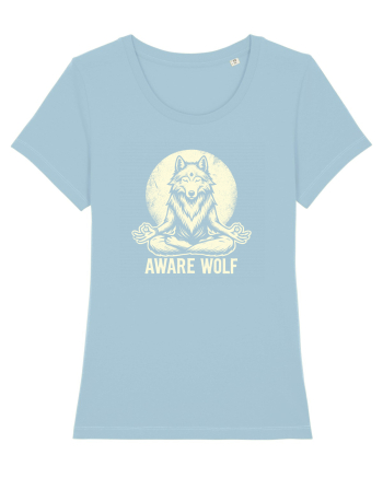 Aware wolf Sky Blue