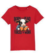 Born To Read Forced To Work Tricou mânecă scurtă  Copii Mini Creator