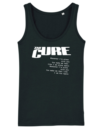 The Cure - white Black