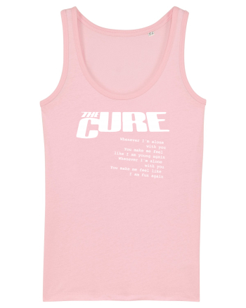 The Cure - white Cotton Pink