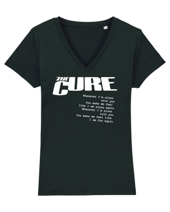 The Cure - white Black