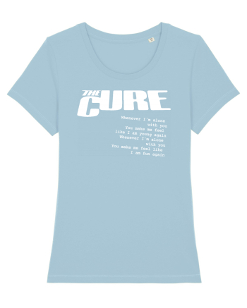 The Cure - white Sky Blue