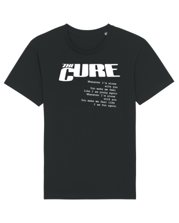 The Cure - white Black