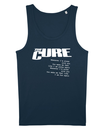 The Cure - white Navy
