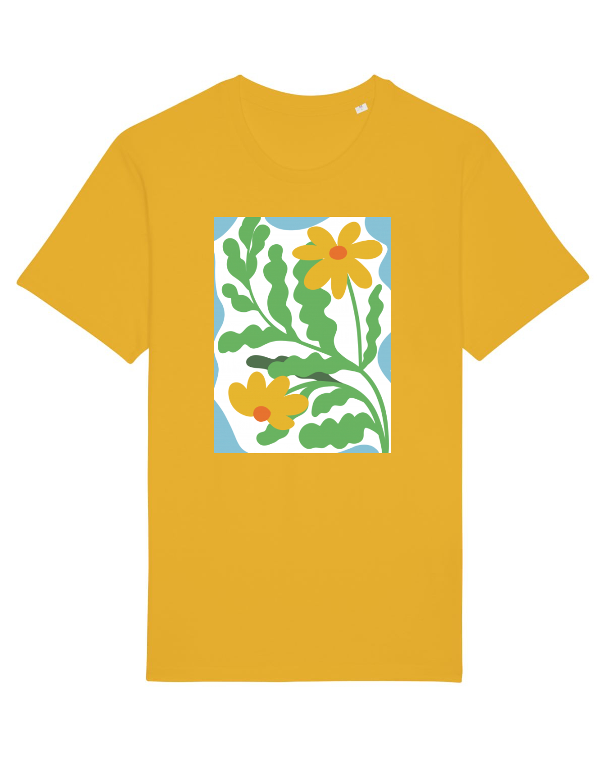 Tricou mânecă scurtă Unisex Rocker Spectra Yellow